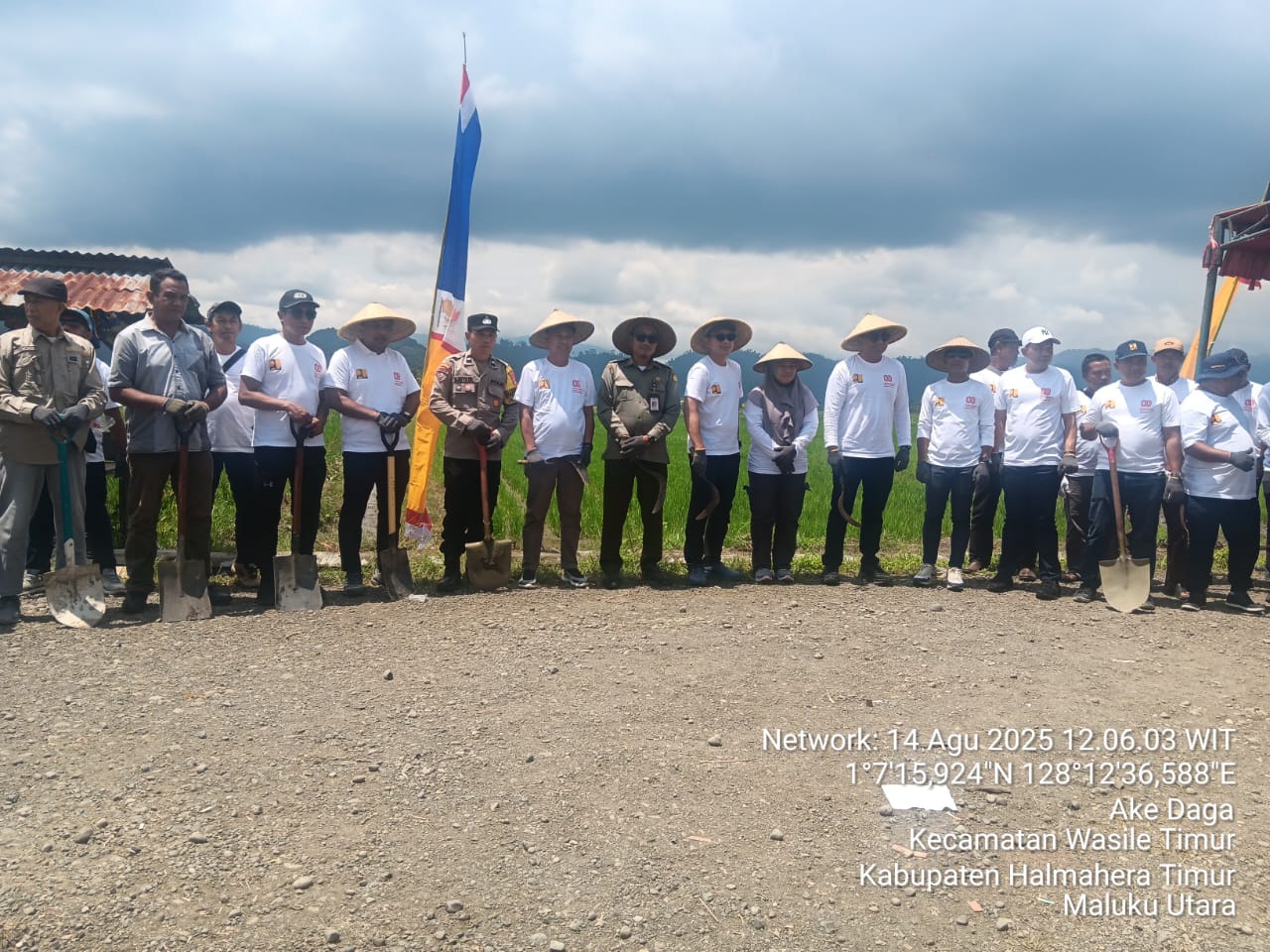 BRMP dan BWS Malut bersama mitra stakeholder lakukan Gerakan Irigasi Bersih di Halmahera Timur