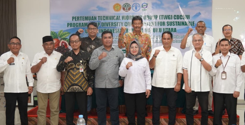 Maluku Utara Perkuat Konservasi Rempah Melalui TWG CDCSUI